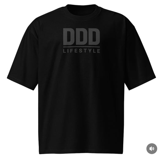OG DDD Lifestyle T-Shirt - Black on Black