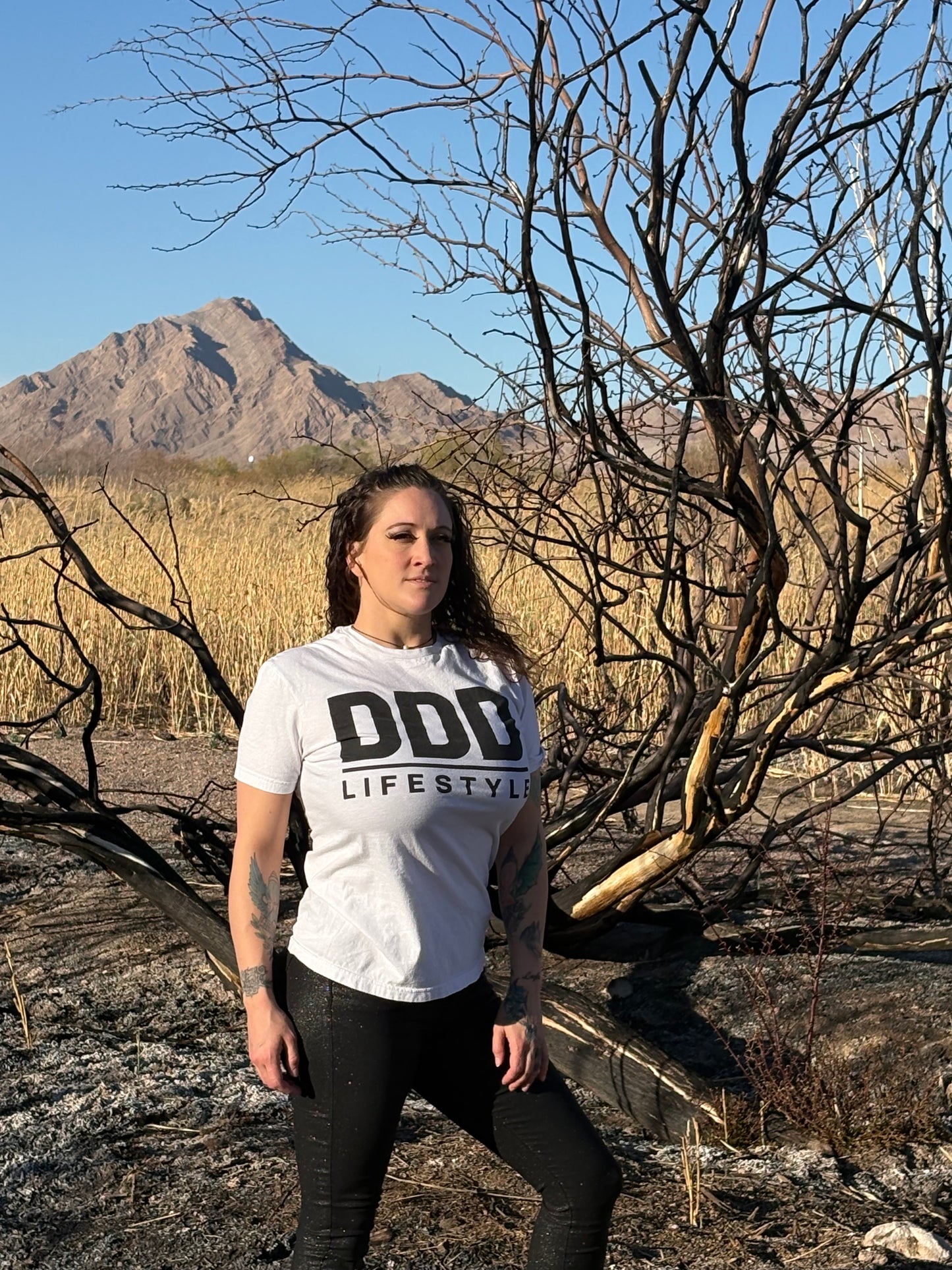 OG DDD Lifestyle T-Shirt - Black on White