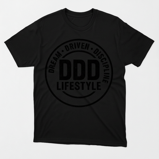 Black on black DDD Lifestyle shirt